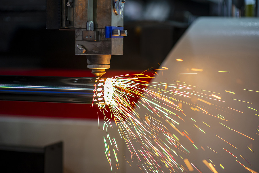 laser cutting metal tubing tooling job